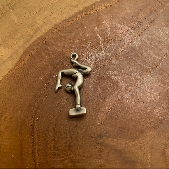 James Avery Jewelry - RETIRED James Avery gymnast charm, 925 sterling silver